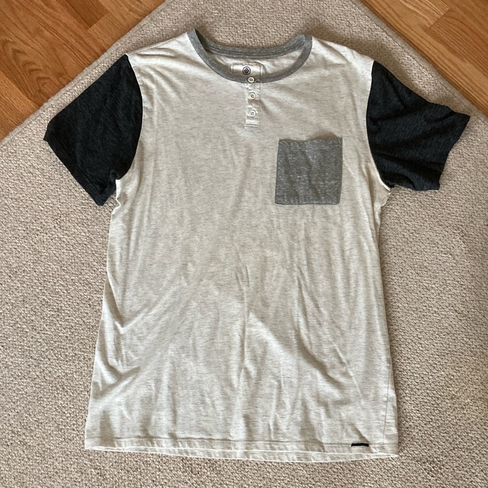 On the Byas short sleeve button front shirt